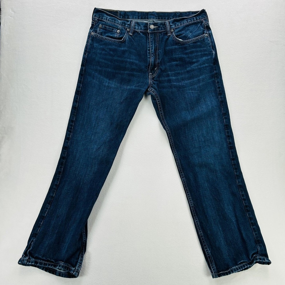 Levi's 559 Jeans Mens 38x34 Blue Relaxed Straight Leg Denim Medium Wash 5 Pocket